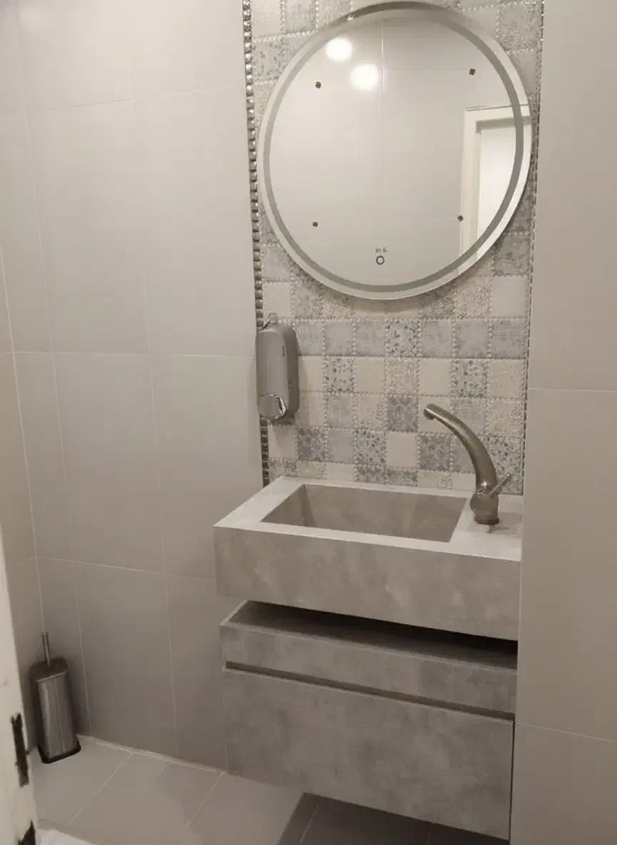 تولید انواع روشویی سنگی و سرامیکی|لوازم سرویس بهداشتی|برخوار, |دیوار