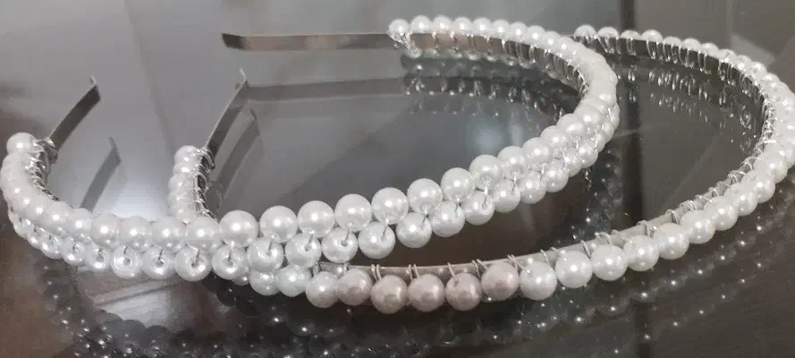 تل فلزی ونگین دار|زیورآلات و اکسسوری|ابهر, |دیوار