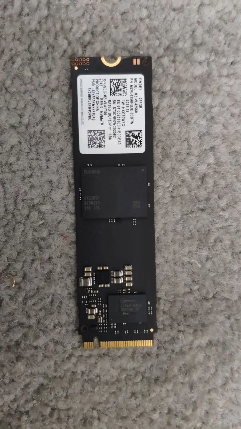 SSD Samsung pm9b1 256|قطعات و لوازم جانبی رایانه|تهران, آبشار|دیوار