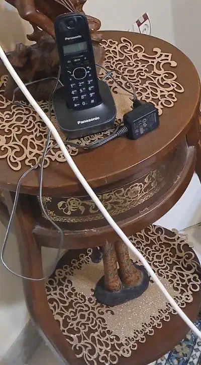 تلفن بیسیم پاناسونیک، درحد نو و کاملا سالم|تلفن رومیزی|ساری, |دیوار