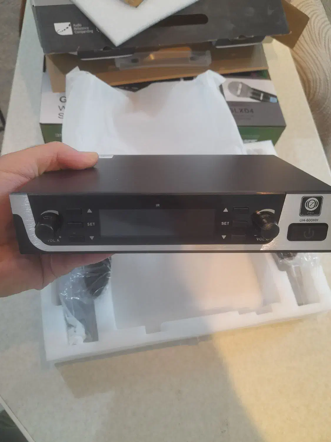 میکروفن بیسیم ۲ کانال ۲ دسته zico بیسیم|سیستم صوتی خانگی|تهران, سازمان برنامه شمالی|دیوار