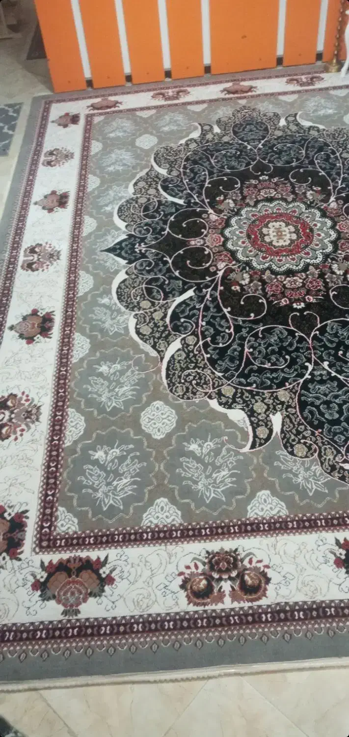 دوتا فرش ۱۲متری نگین|فرش|قوچان, |دیوار