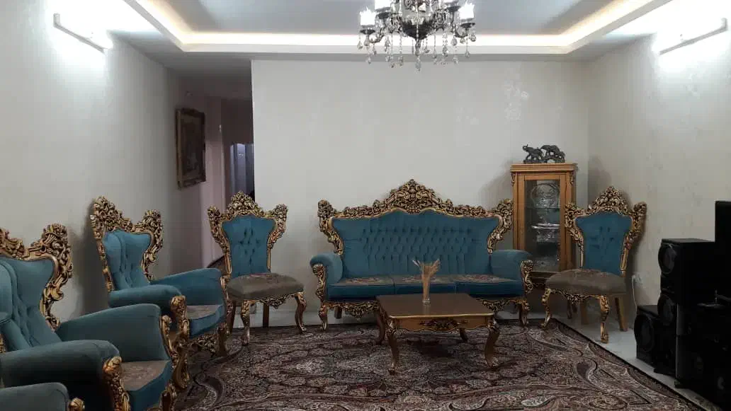 مبلمان سلطنتی ۹ نفره|مبلمان خانگی و میز عسلی|مشهد, نیروی هوایی|دیوار