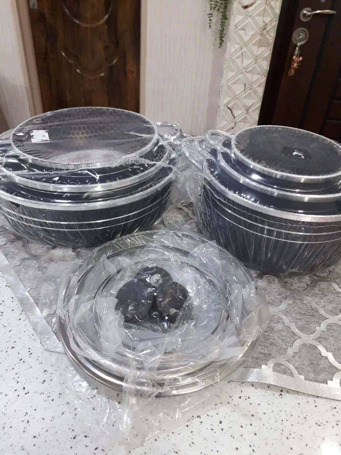 سه عدد تابه و سه عدد قابلمه نو|ظروف پخت‌وپز|فردیس, شهرک ارم|دیوار