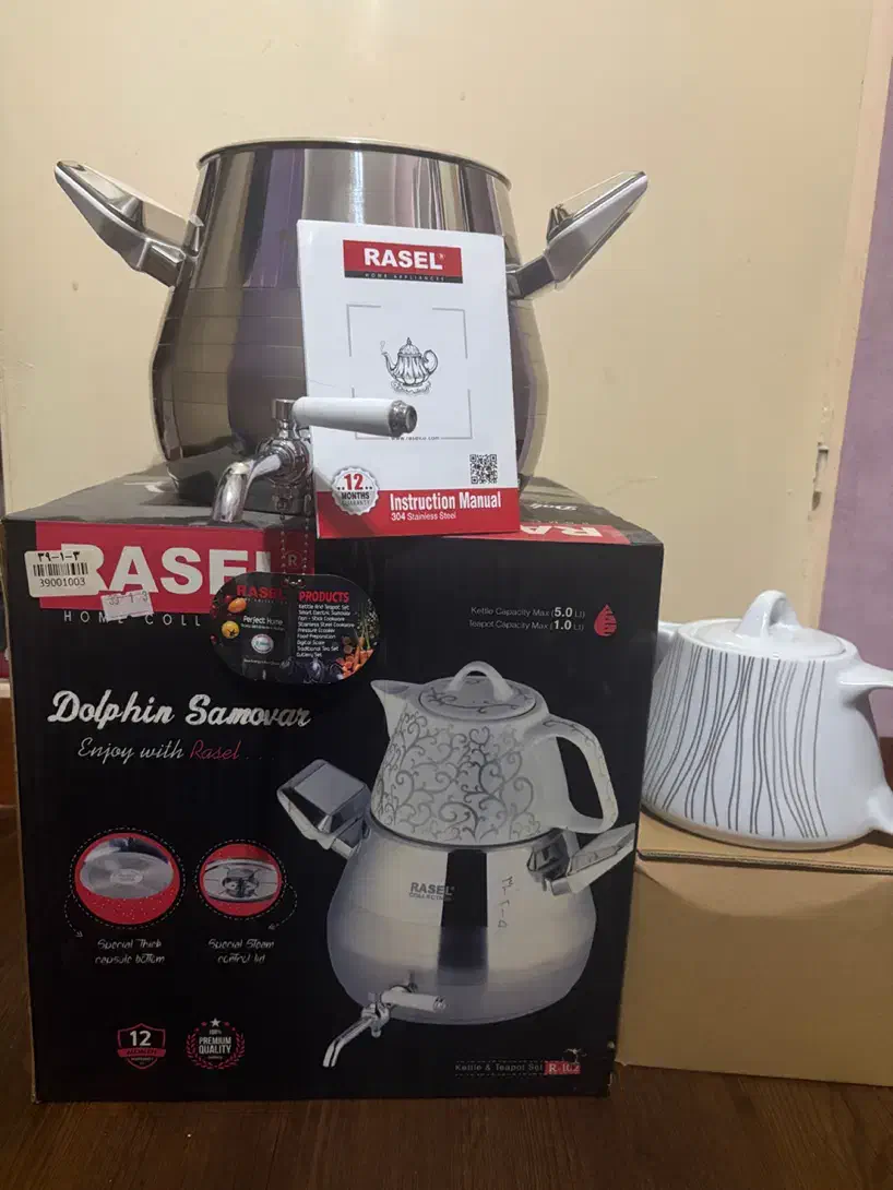 کتری قوری راسل|قوری، کتری، قهوه‌ساز دستی|تهران, آبشار تهران (دریاچه)|دیوار