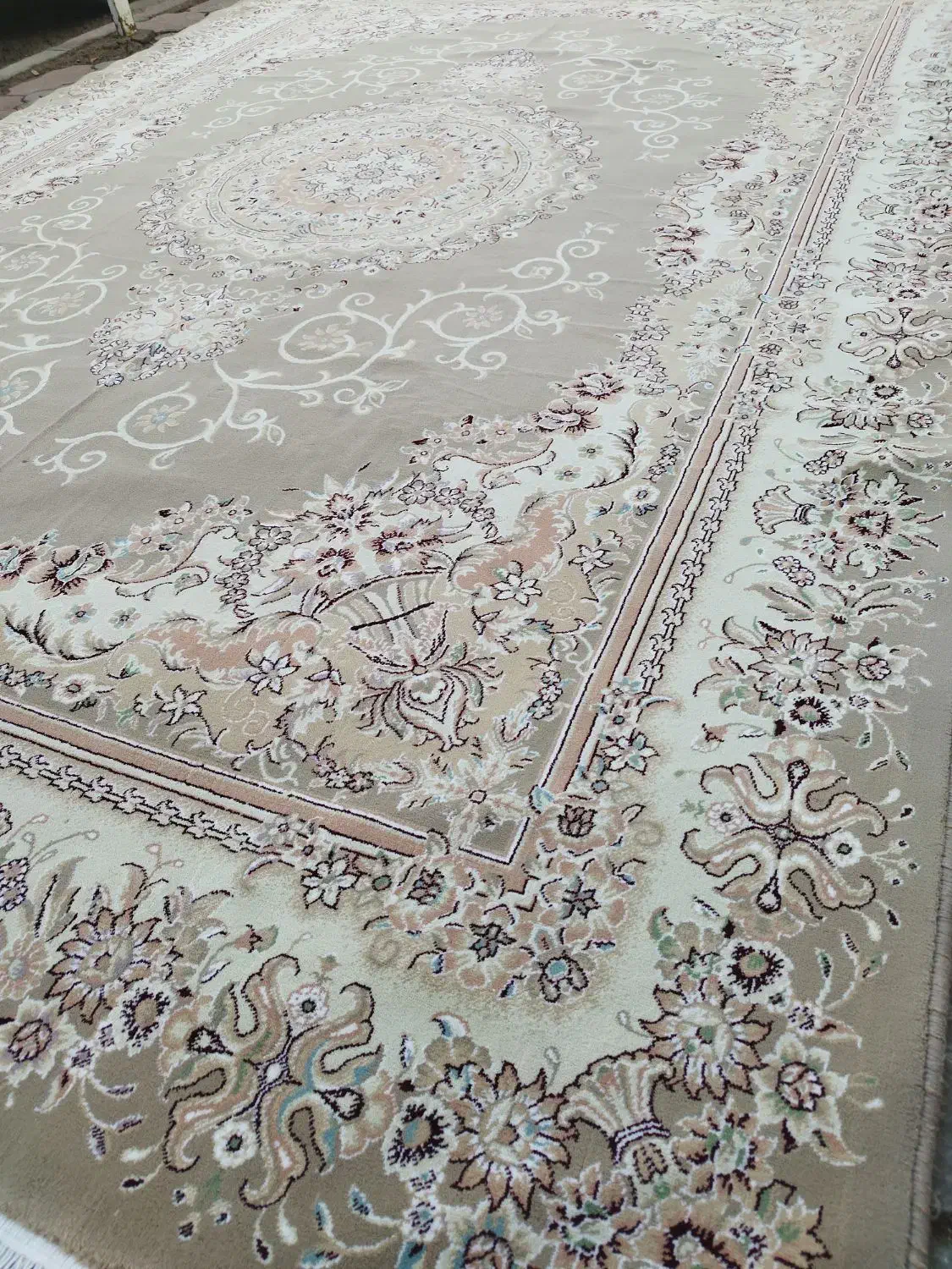 ۳تخته ۹ متری یکنقش  گردویی|فرش|میانه, |دیوار