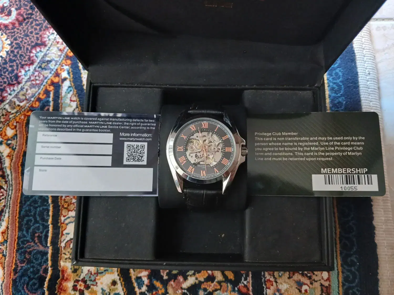 ساعت مارتین لاین martyn line اتومات اورجینال|ساعت|تهران, افسریه شمالی|دیوار