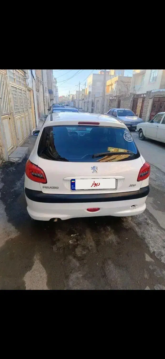 پژو ۲۰۶ تیپ ۲|خودرو سواری و وانت|دهگلان, |دیوار