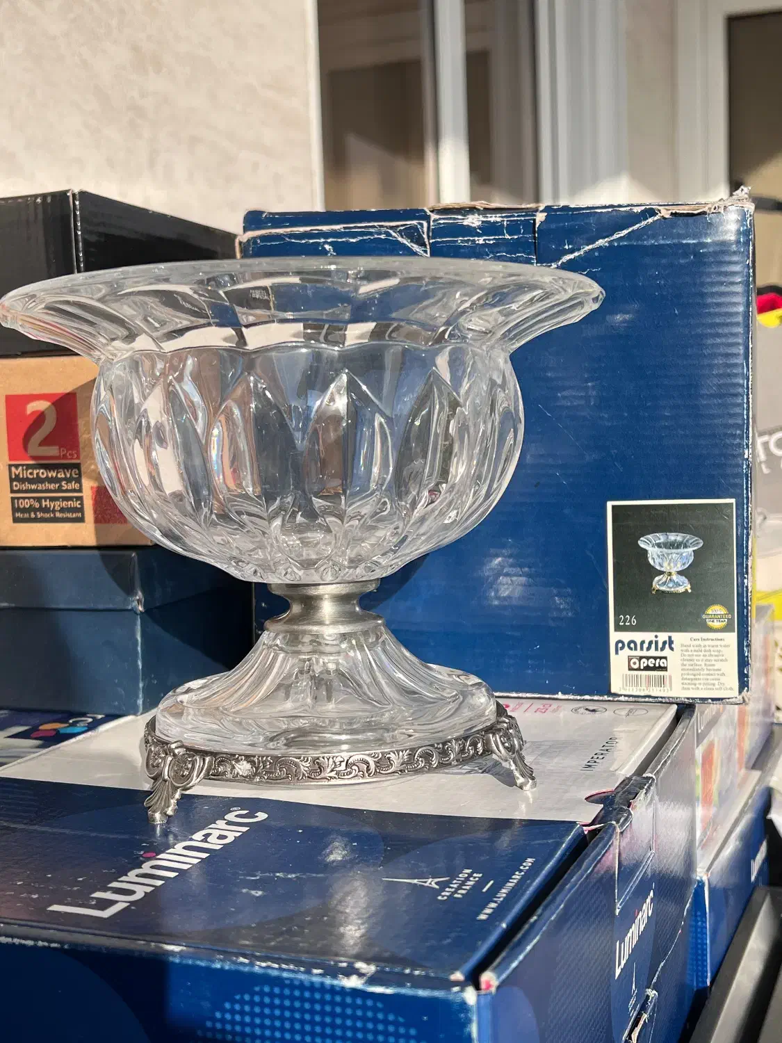 شکلات خوری کریستال|ظروف سرو و پذیرایی|تهران, گلستان (شهرک راه آهن)|دیوار