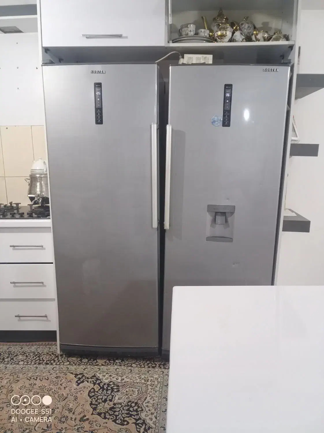 یخچال دو قلو سوزان|یخچال و فریزر|مشهد, توس (بلوار توس)|دیوار