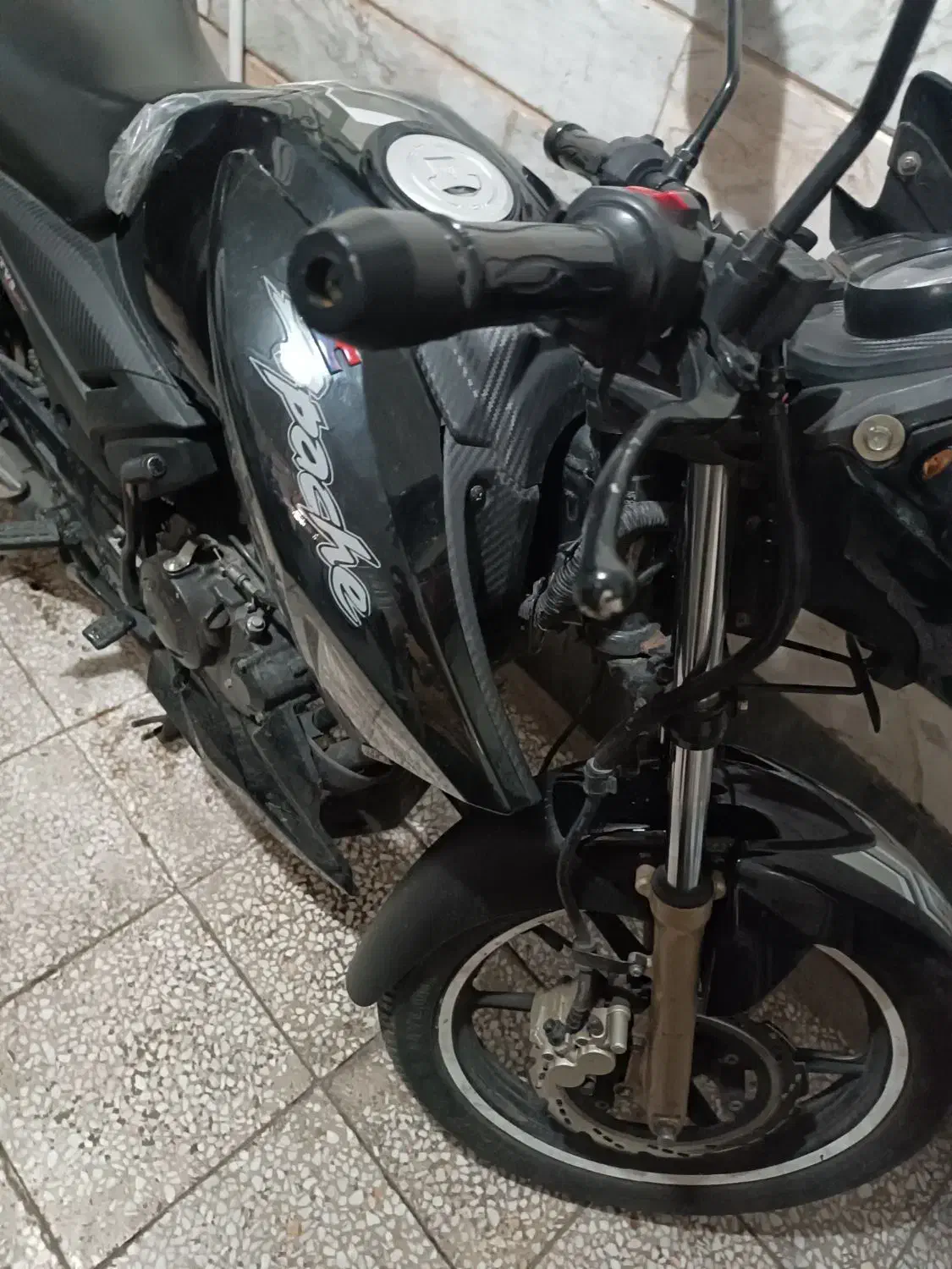 موتور آپاچی|موتورسیکلت|قم, علی آباد|دیوار