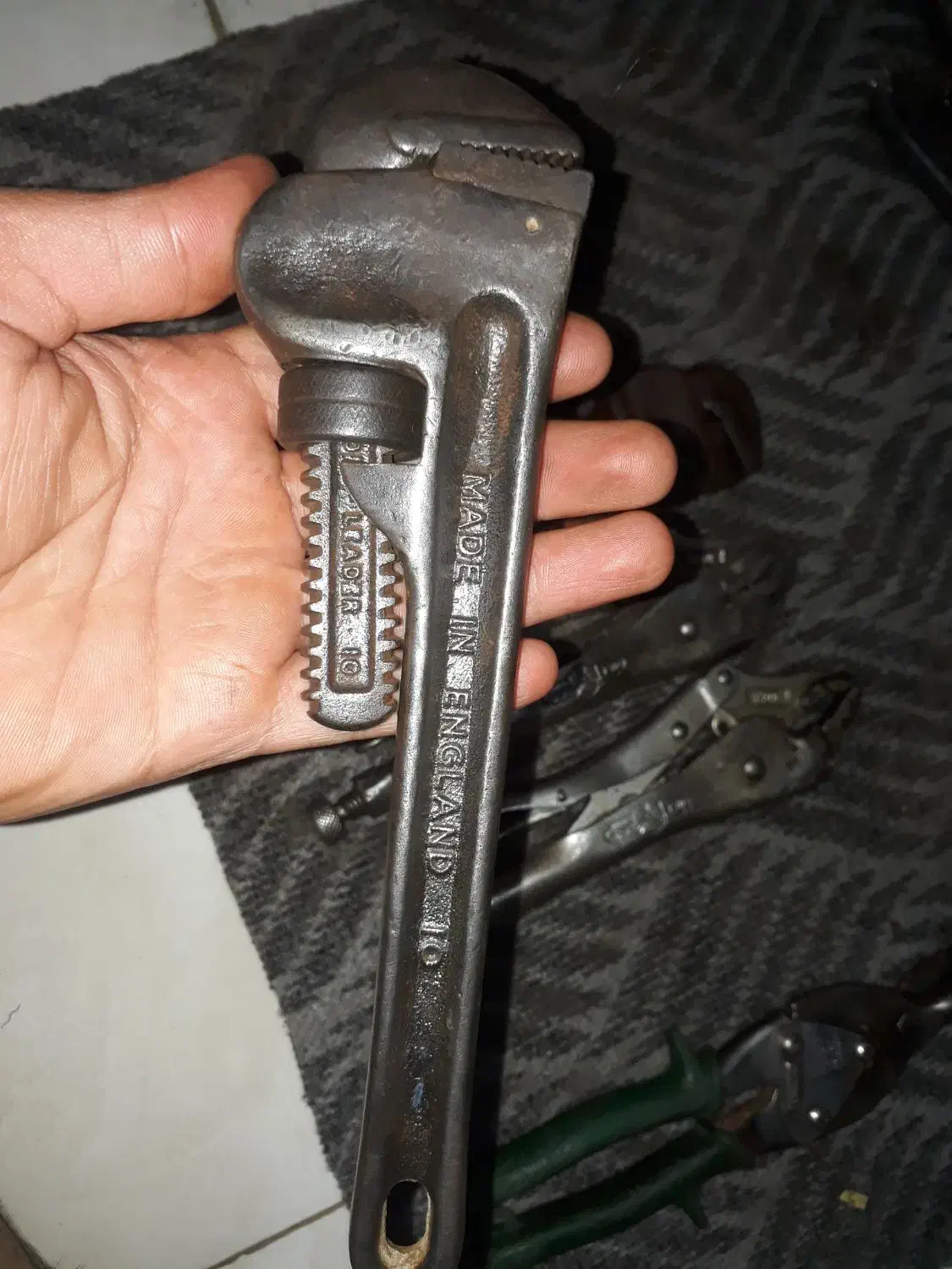 انبرقفلی ، لوله گیر ، قیچی ، گاز انبر|ابزارآلات|آبادان, |دیوار