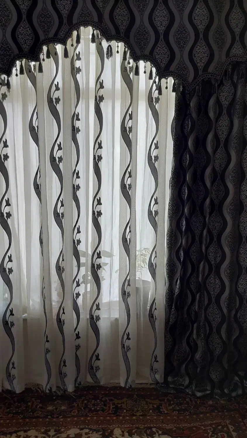 پرده|پرده، رانر، رومیزی|بستان آباد, |دیوار