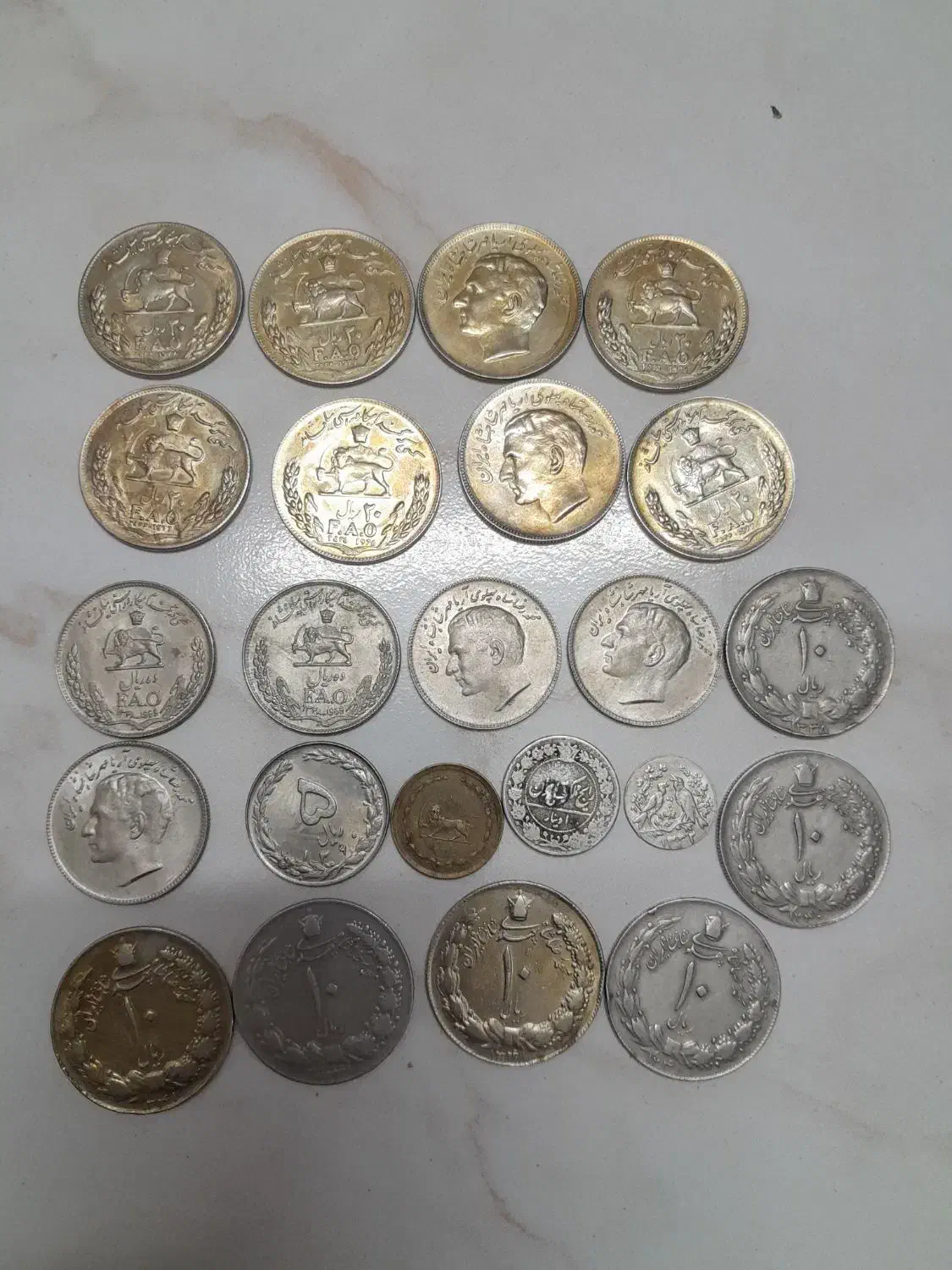 سکه و مدال شاهی خارجی قدیمی|کلکسیون سکه، تمبر، اسکناس|تهران, سنگلج (شاپور)|دیوار