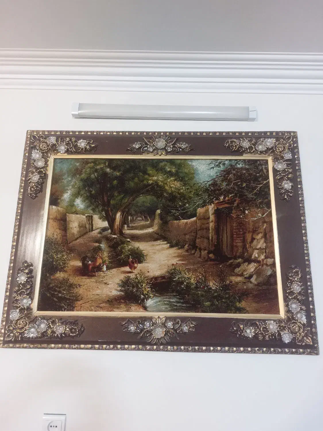 تابلو فرش ماشینی کوچه باغ|تابلو فرش|مشهد, آزادشهر|دیوار