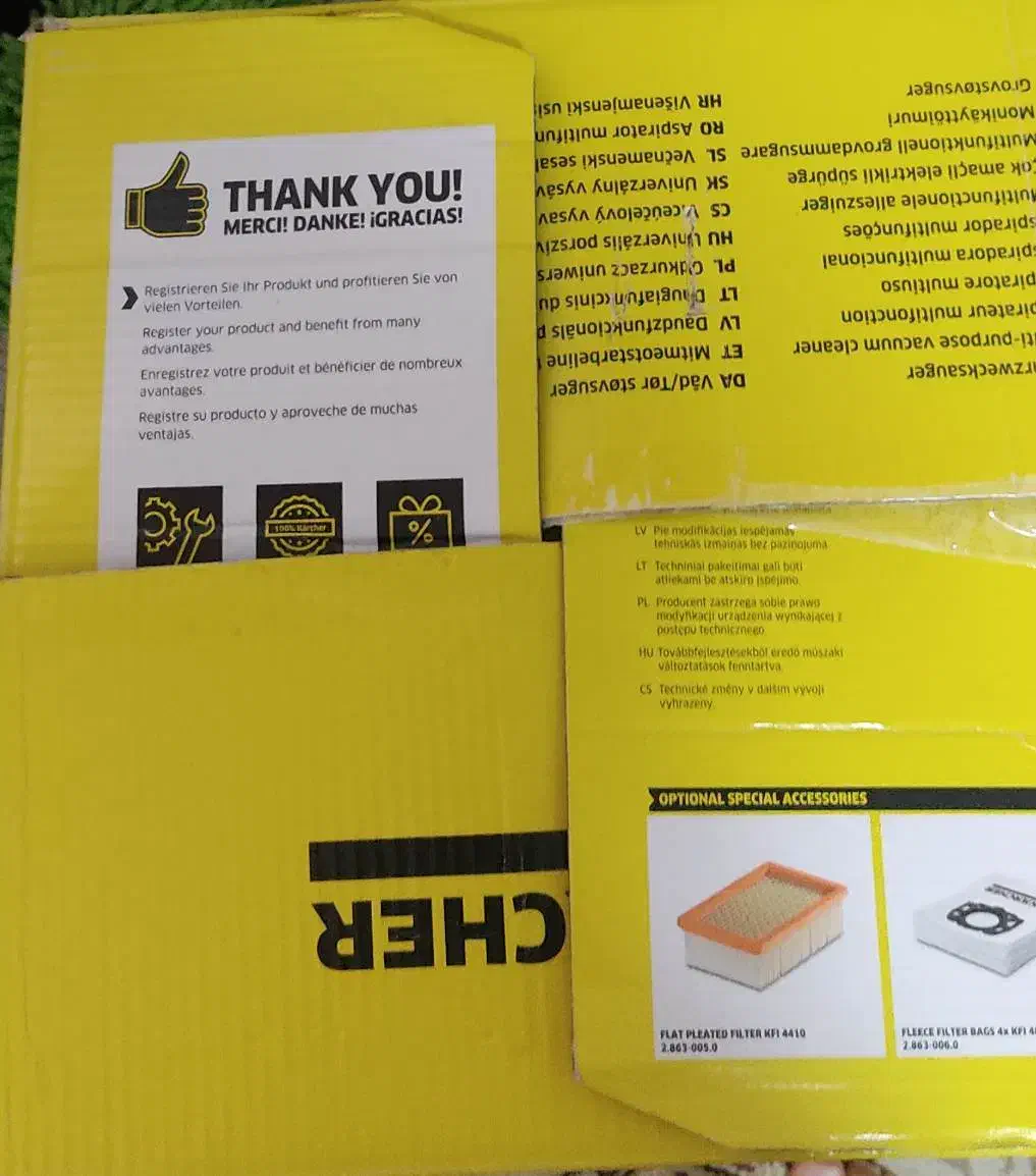 جاروبرقی کارچرWD4|جاروبرقی، جارو شارژی، بخارشو|صدرا-فارس, فاز ۱|دیوار