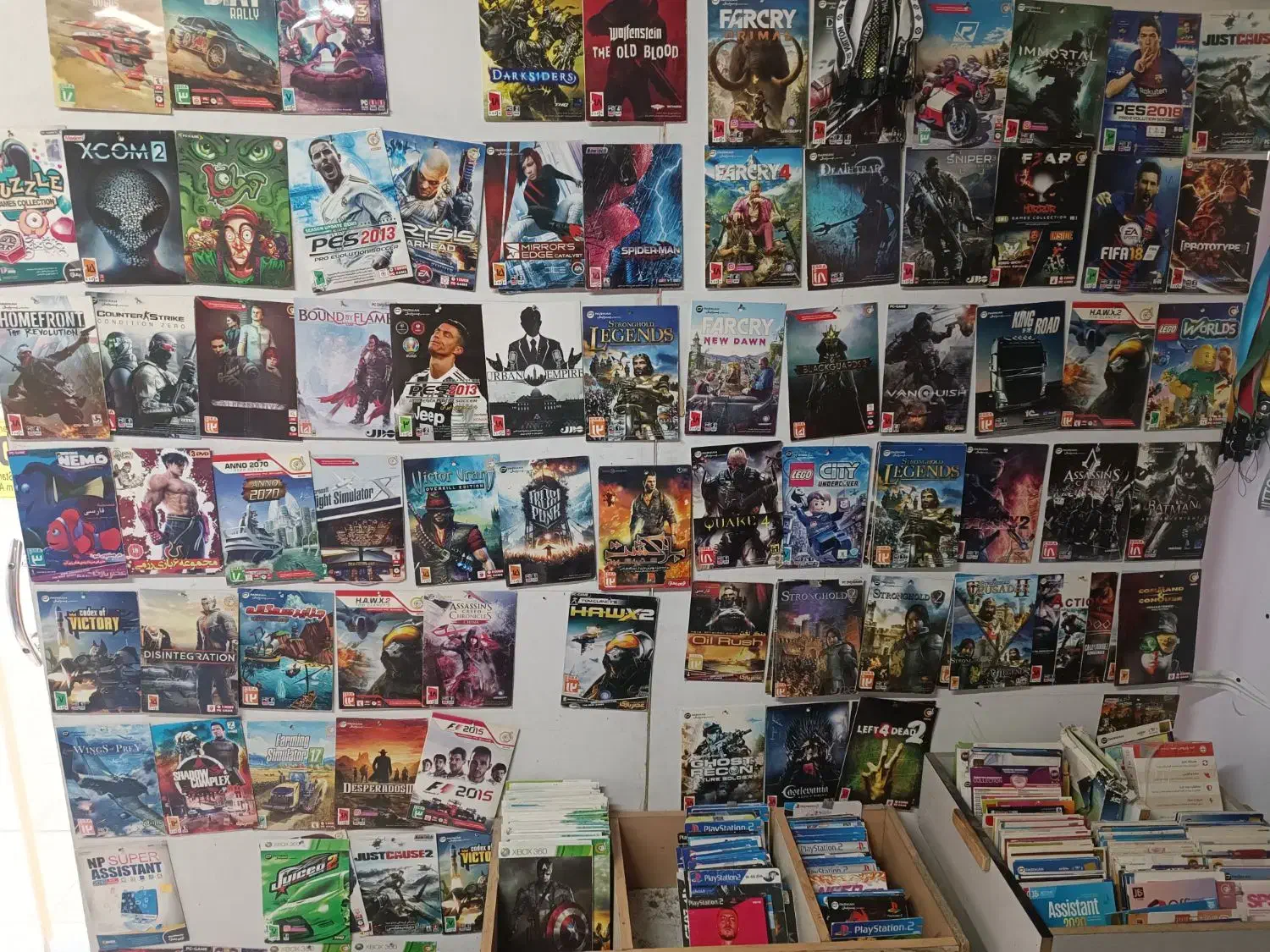 نصب بازی و لوازم جانبی کامپیوتر و کنسول|کنسول، بازی ویدئویی و آنلاین|رودهن, |دیوار