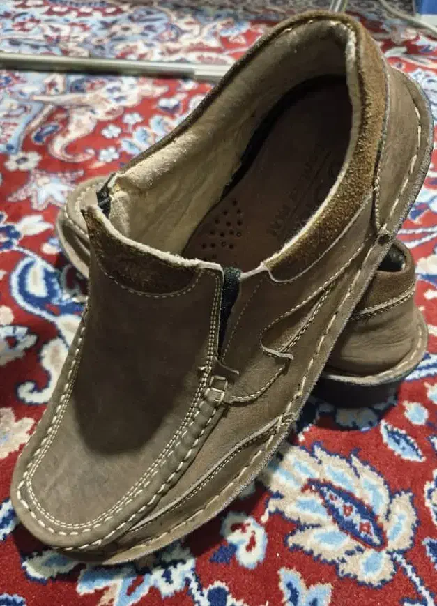 کفش کلارک چرم طبیعی نبوک کاملآ نو|کیف، کفش، کمربند|شیراز, وصال|دیوار