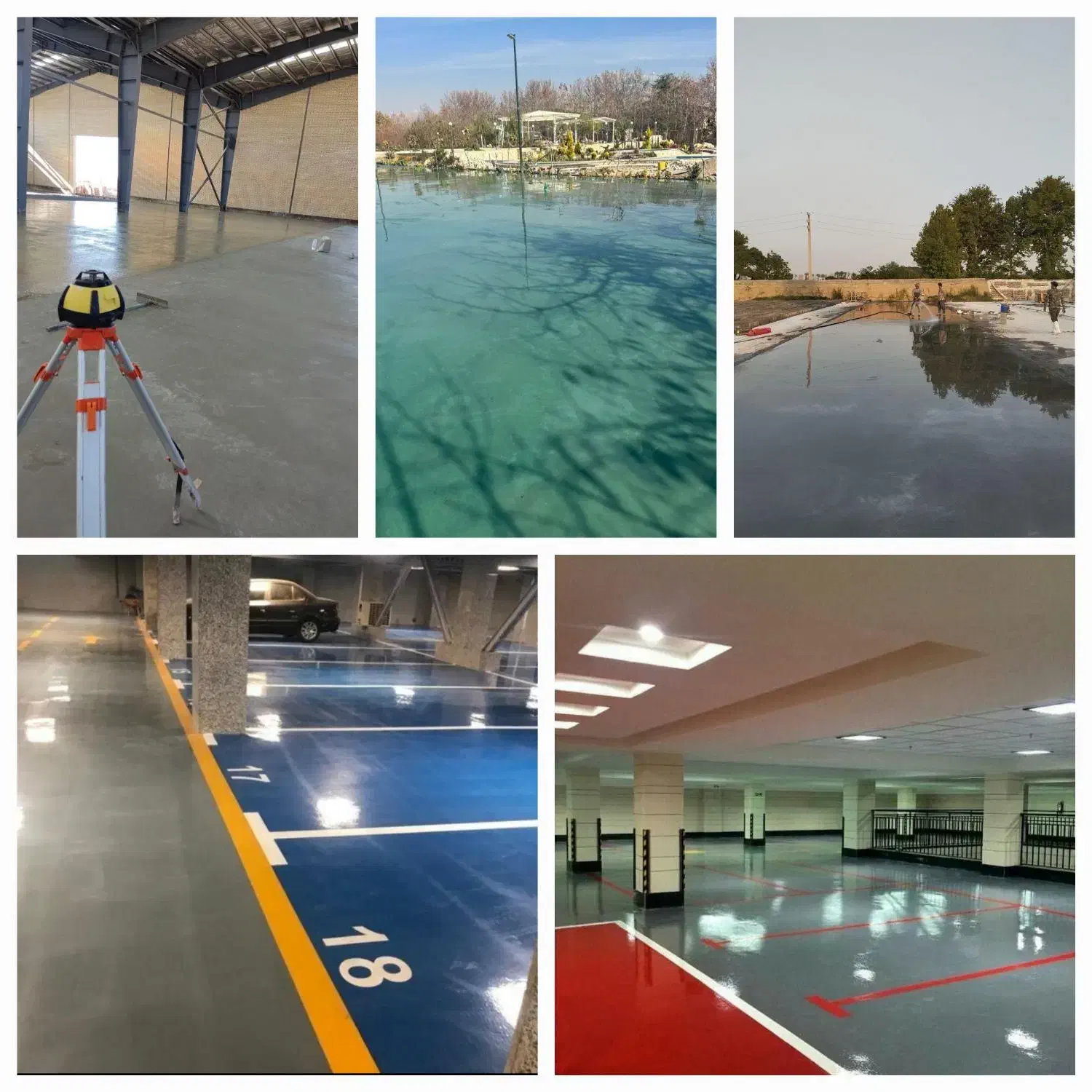 اجرای بتن ریزی کف با دستگاه ماله پروانه ای (برقی)|خدمات پیشه و مهارت|عسلویه, |دیوار