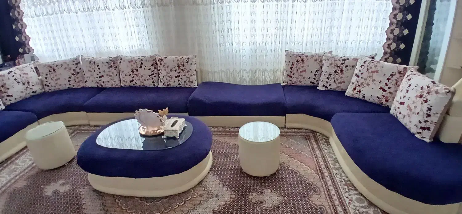 مبل راحتی با ۳میز عسلی|مبلمان خانگی و میز عسلی|اردبیل, |دیوار