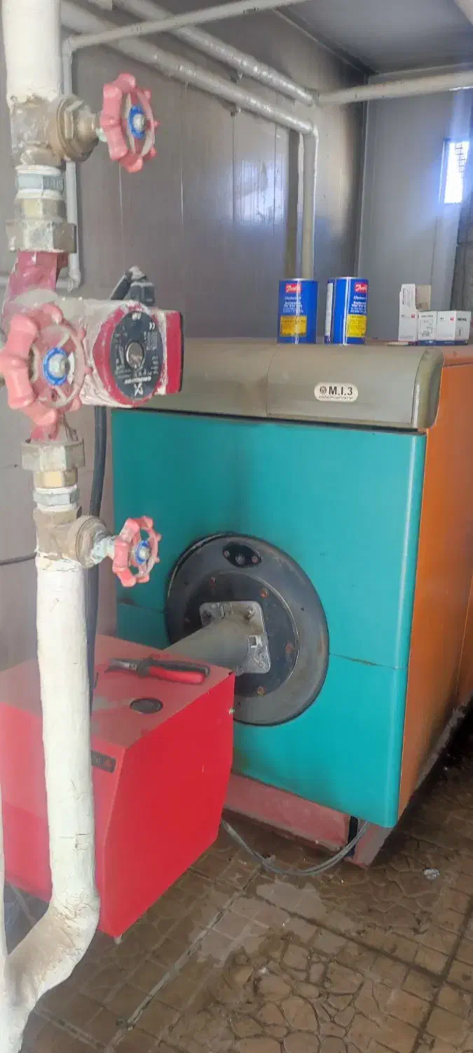 سرویس تعمیر انواع مشعل پکیج فن کوئل پمپ موتورخانه|خدمات پیشه و مهارت|اصفهان, مارچین|دیوار