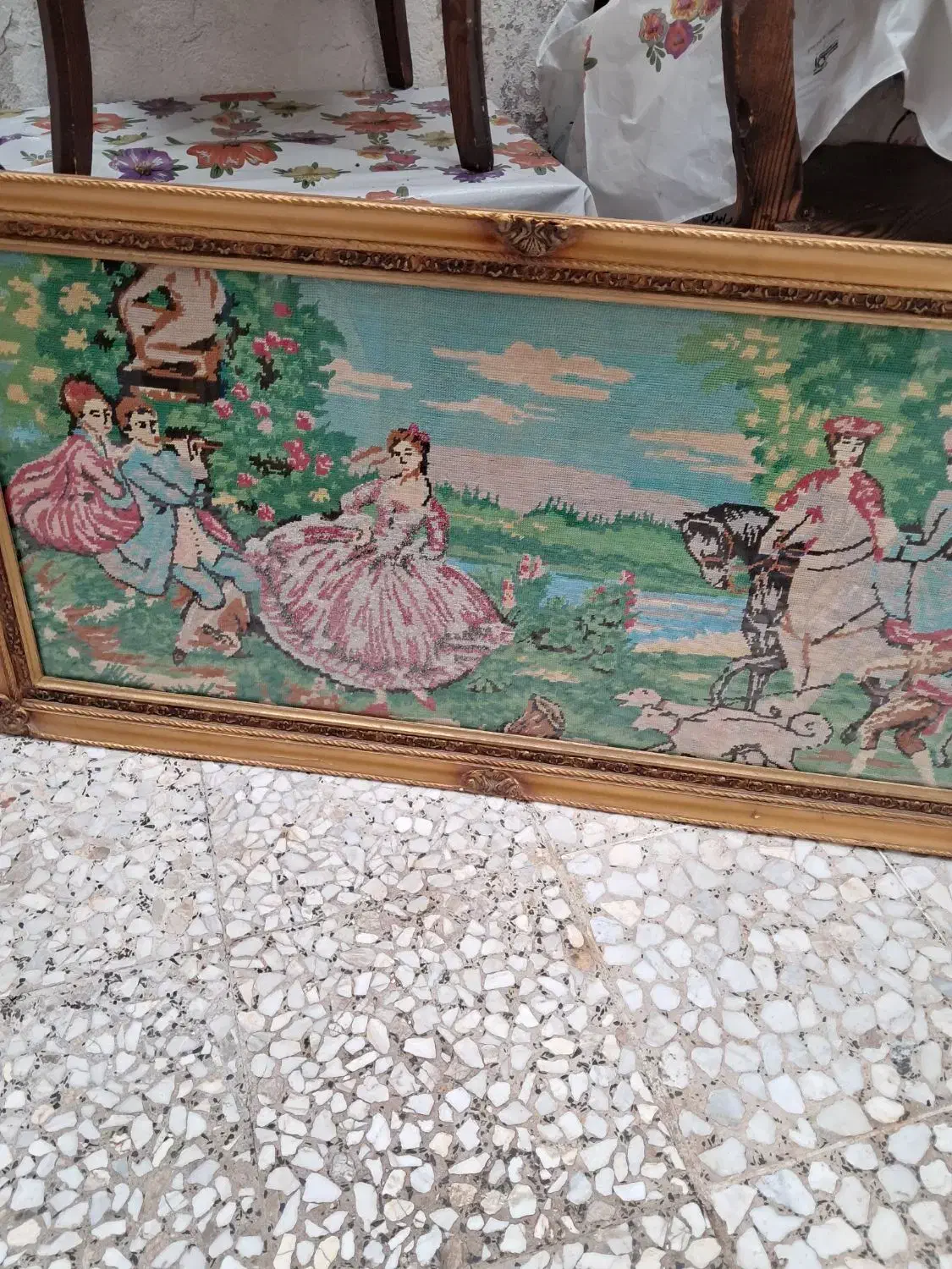 چهار عدد کوبلن|تابلو، نقاشی، عکس|رشت, پل تالشان|دیوار