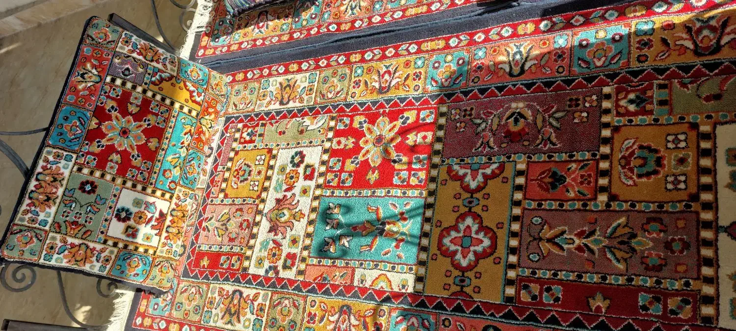 فرش پشتی سنتی ذرت مکزیکی|پشتی|تهران, مشیریه|دیوار