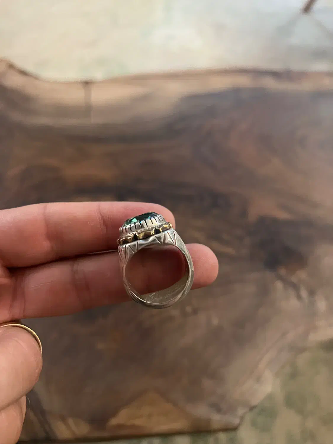 انگشتر دست ساز موزونایت|جواهرات|اردبیل, |دیوار