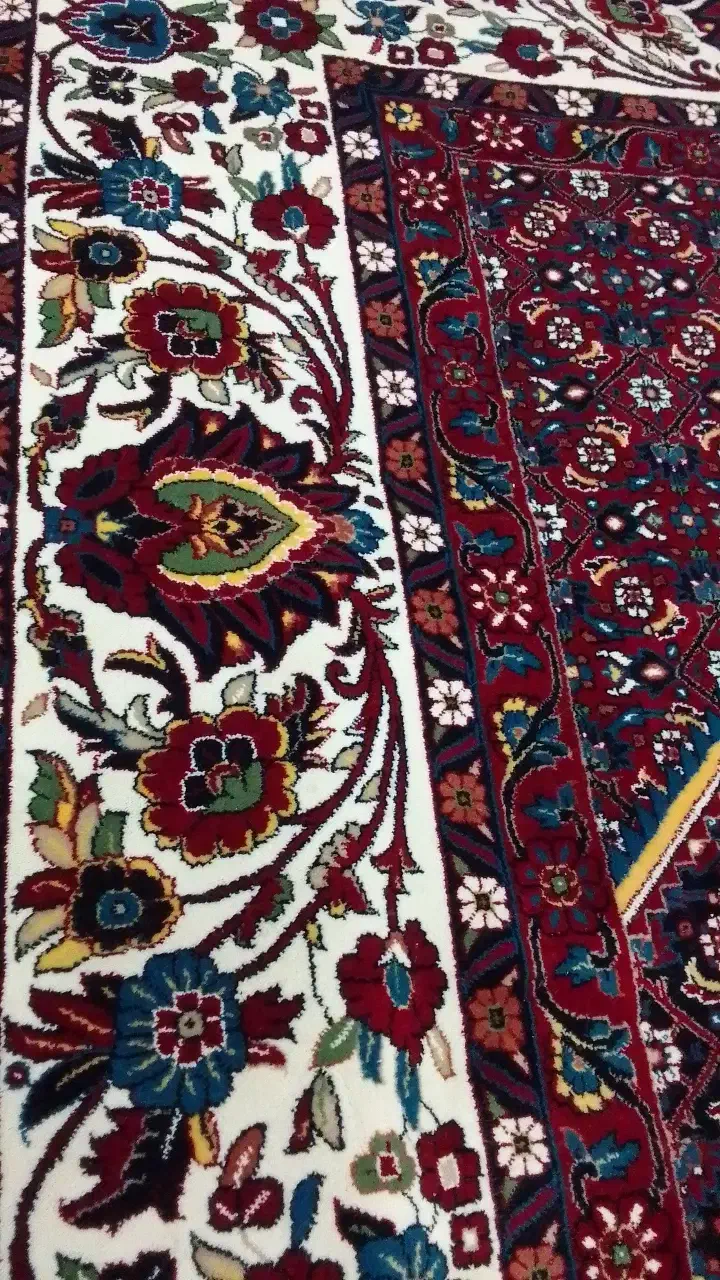 فرش ۱۲ متری ۷۰۰ شانه طرح دستبافت افشار|فرش|بهار, |دیوار