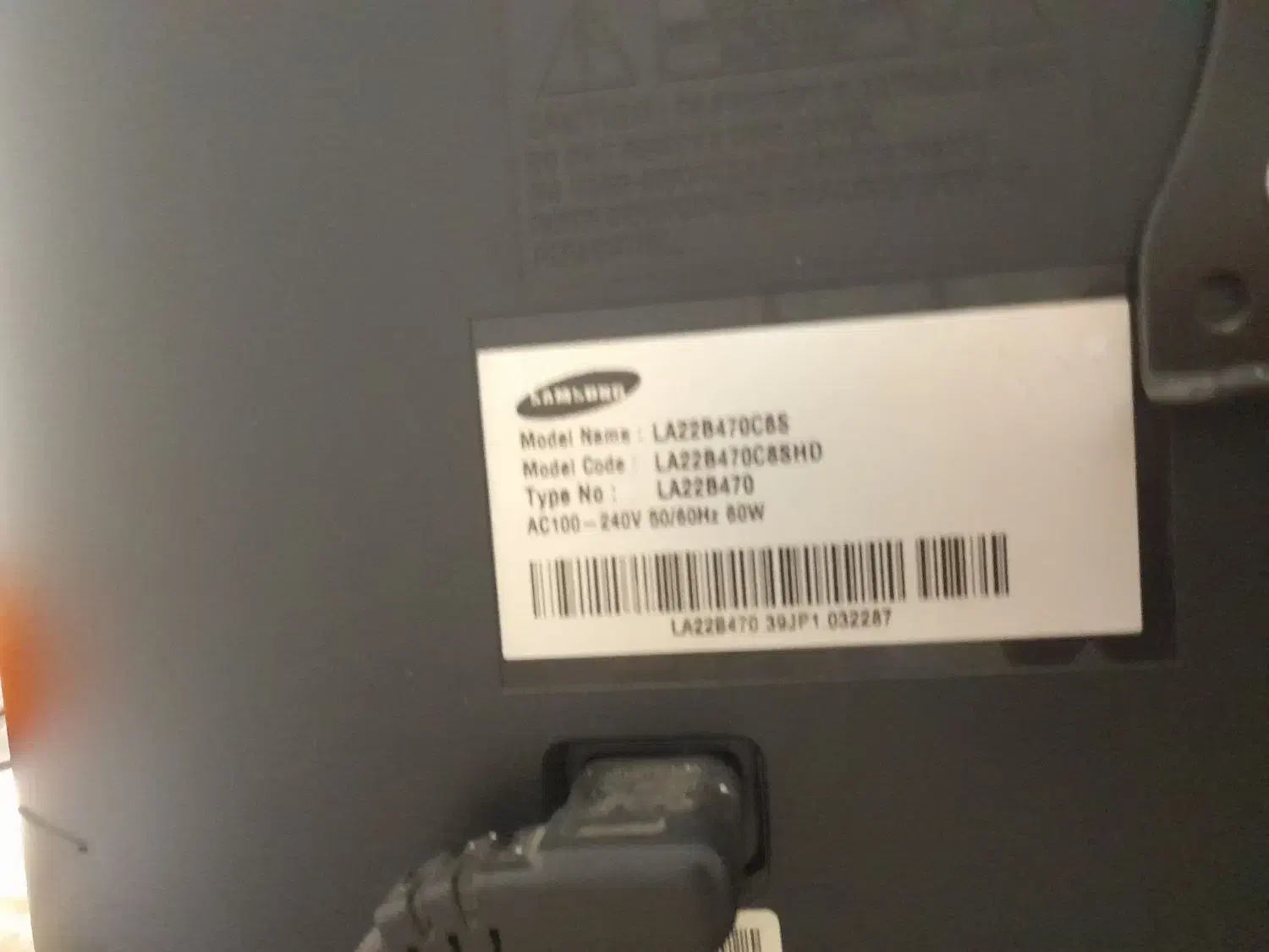 تلویزیون سامسونگ ۲۲اینچ|تلویزیون و پروژکتور|مشکین‌دشت, |دیوار