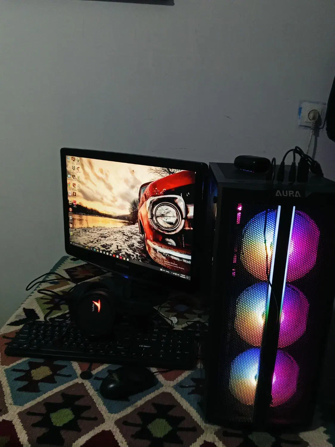 کامپیوتر گیمینگ|رایانه رومیزی|کارون, |دیوار