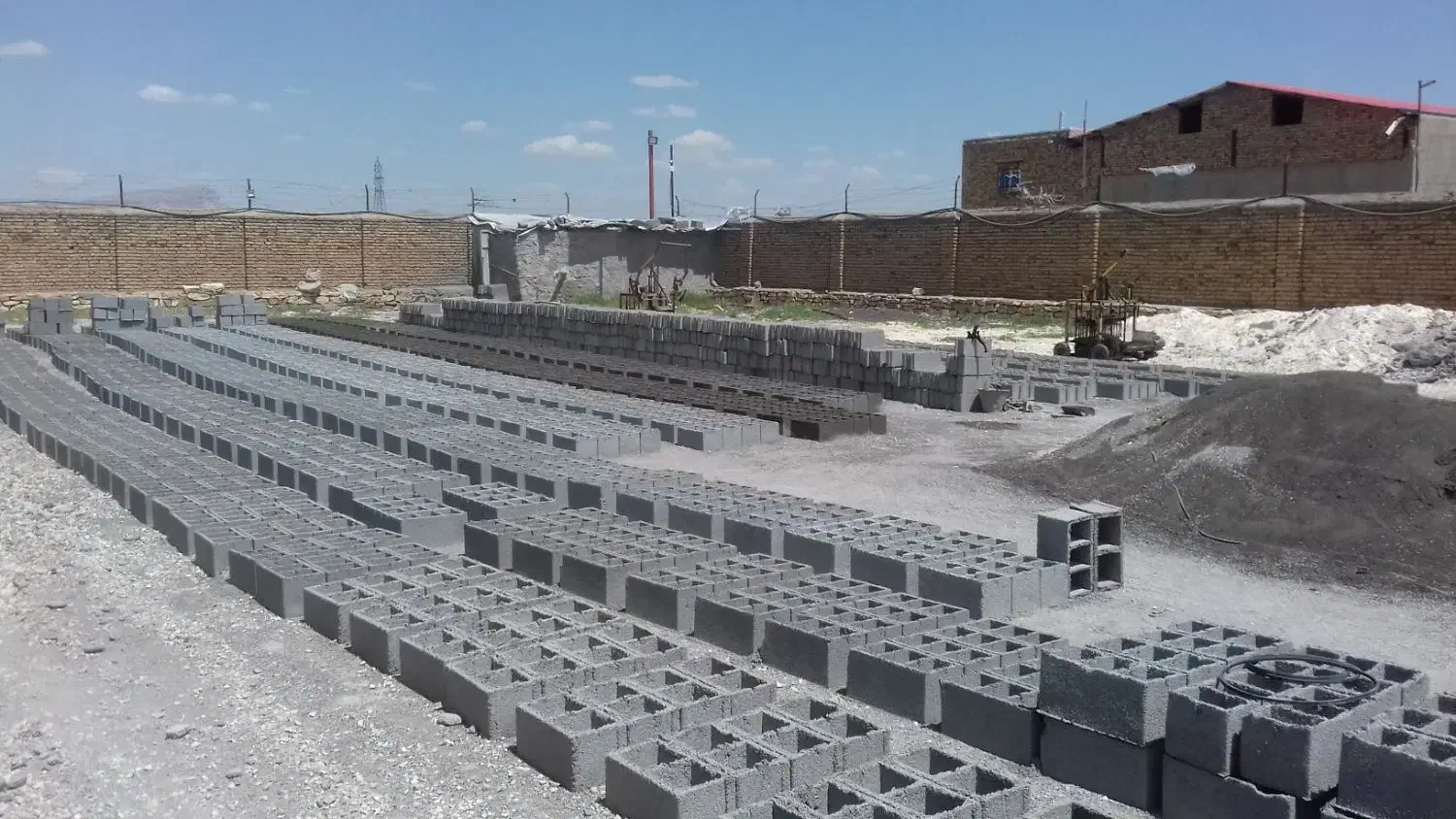 تولیدی بلوک ساختمانی و سیمانی|فعالیت داوطلبانه تحقیقاتی|کبودرآهنگ, |دیوار