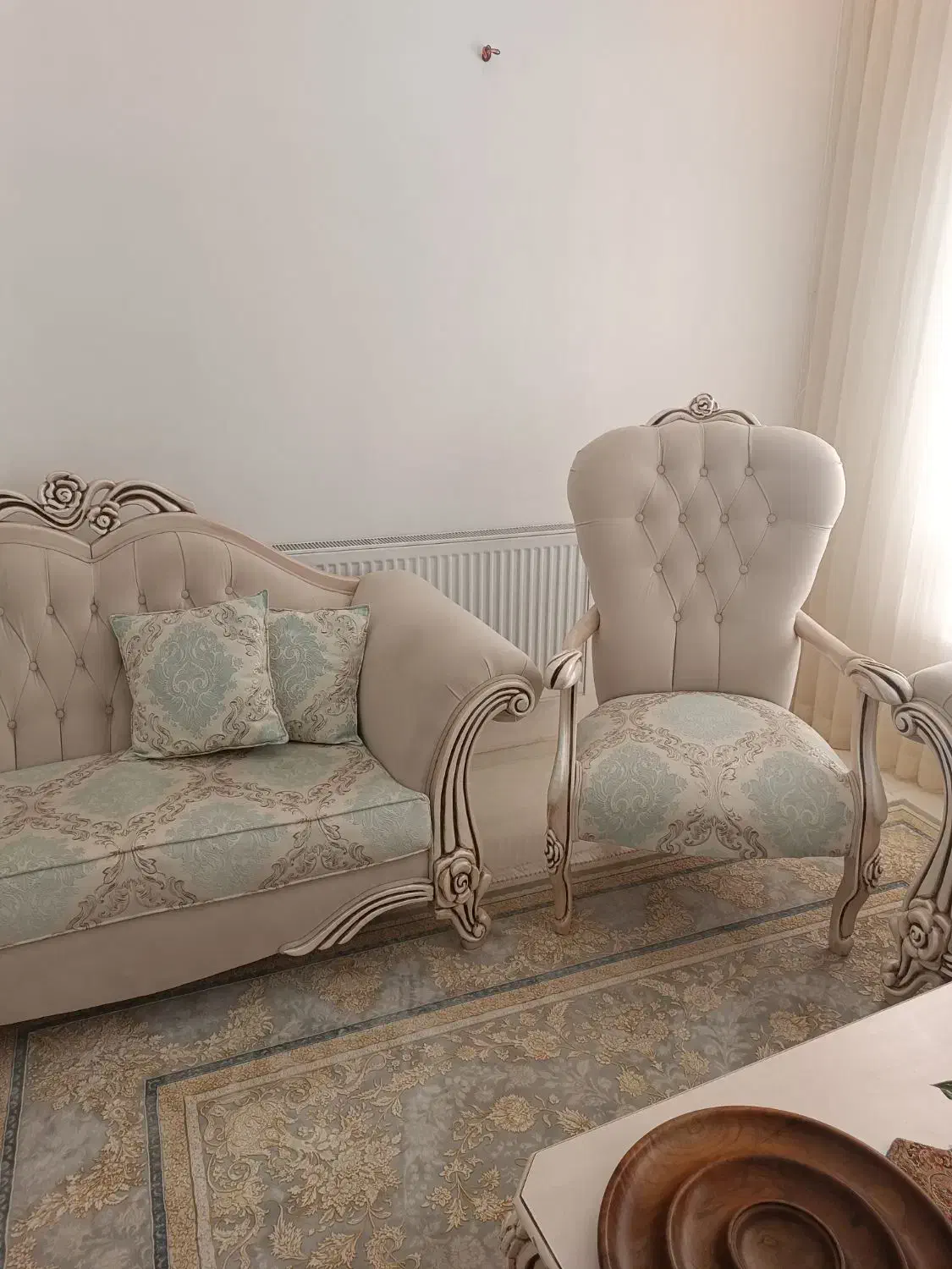 مبل کلاسیک|مبلمان خانگی و میز عسلی|بسطام, |دیوار