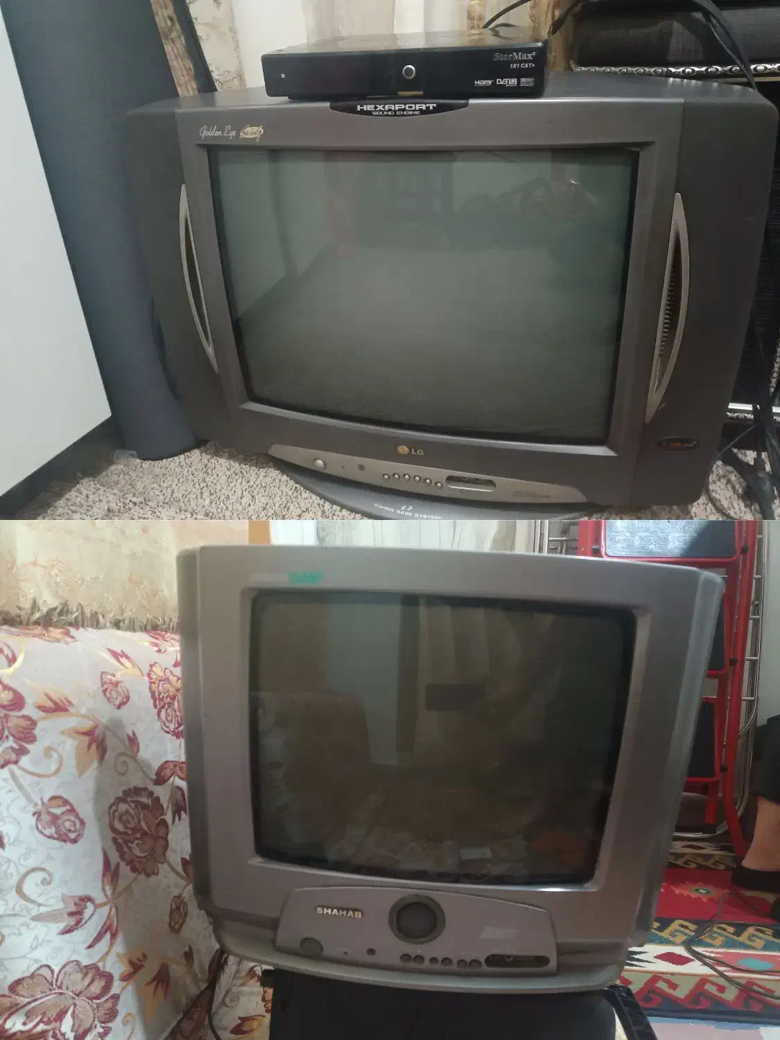 دو عدد تلویزیون ال جی و شهاب|تلویزیون و پروژکتور|تهران, هفت چنار|دیوار