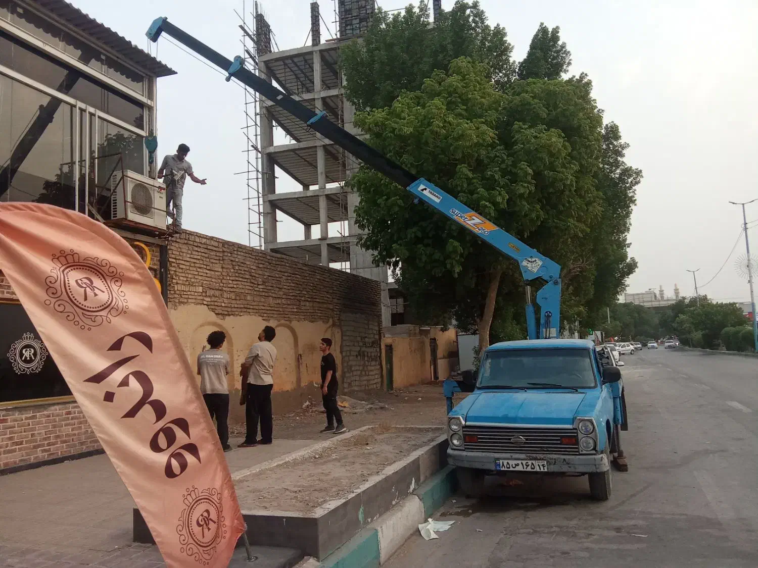 جرثقیل2تنجهتاجاره|خدمات حمل و نقل|اهواز, شهرک نفت|دیوار