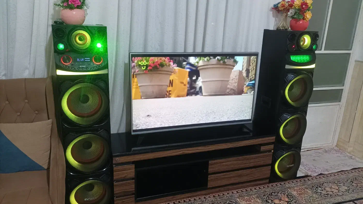 دوعدد اسپیکر،|سیستم صوتی خانگی|اردکان, |دیوار