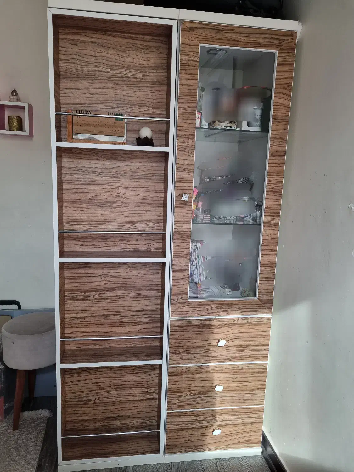 تخت و کمد mdf ترک طرح برجسته|تخت و سرویس خواب|تهران, حبیب الله|دیوار