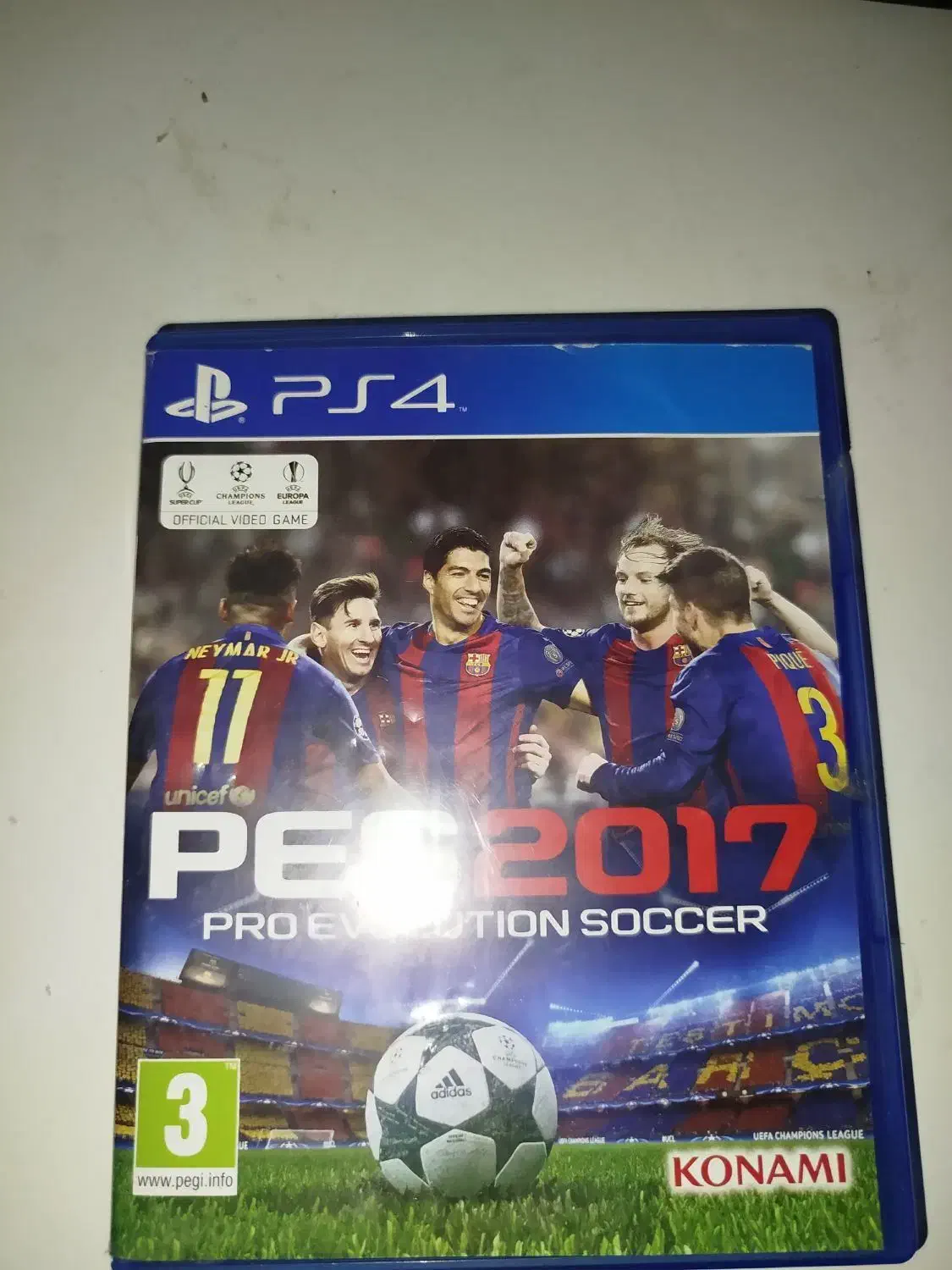 pes2017 برای ps4|کنسول، بازی ویدئویی و آنلاین|تهران, شهرک چیتگر|دیوار