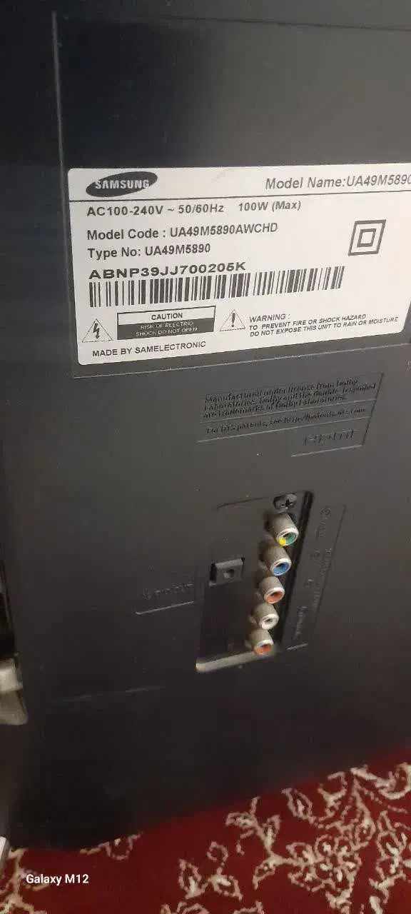 تلوزیون LED سامسونگ ۴۹ اینچ|تلویزیون و پروژکتور|تبریز, |دیوار