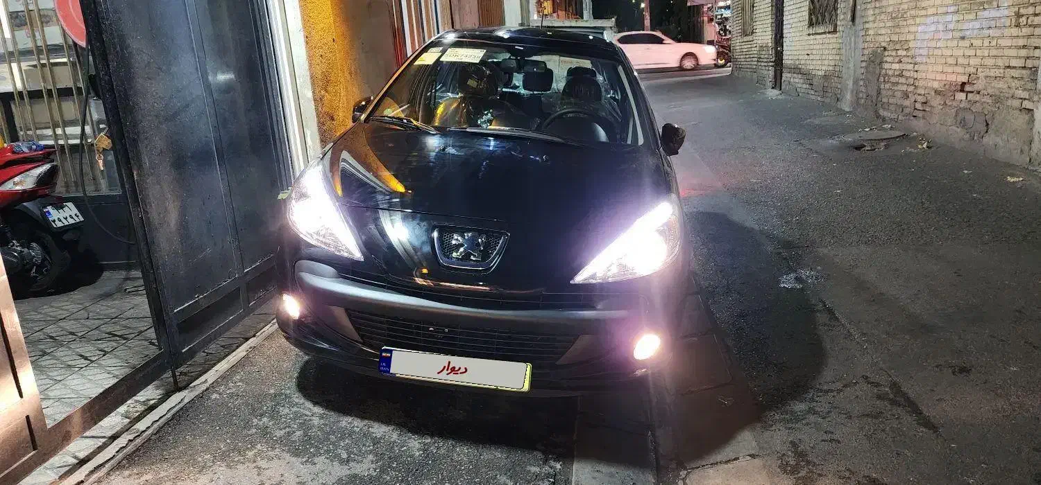 پژو ۲۰۷ پانا اتوماتیک  فول صفر با کارت طلایی|خودرو سواری و وانت|تهران, وحیدیه|دیوار