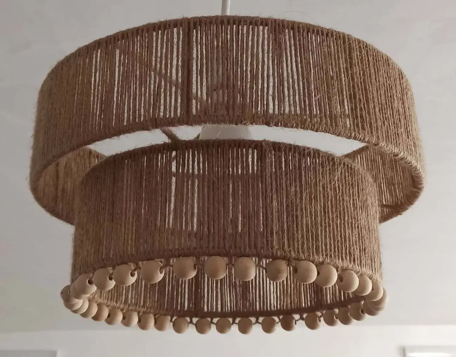 لوستر مکرومه و رافیا|لوستر و چراغ آویز|مشهد, مصلی (کارمندان اول)|دیوار