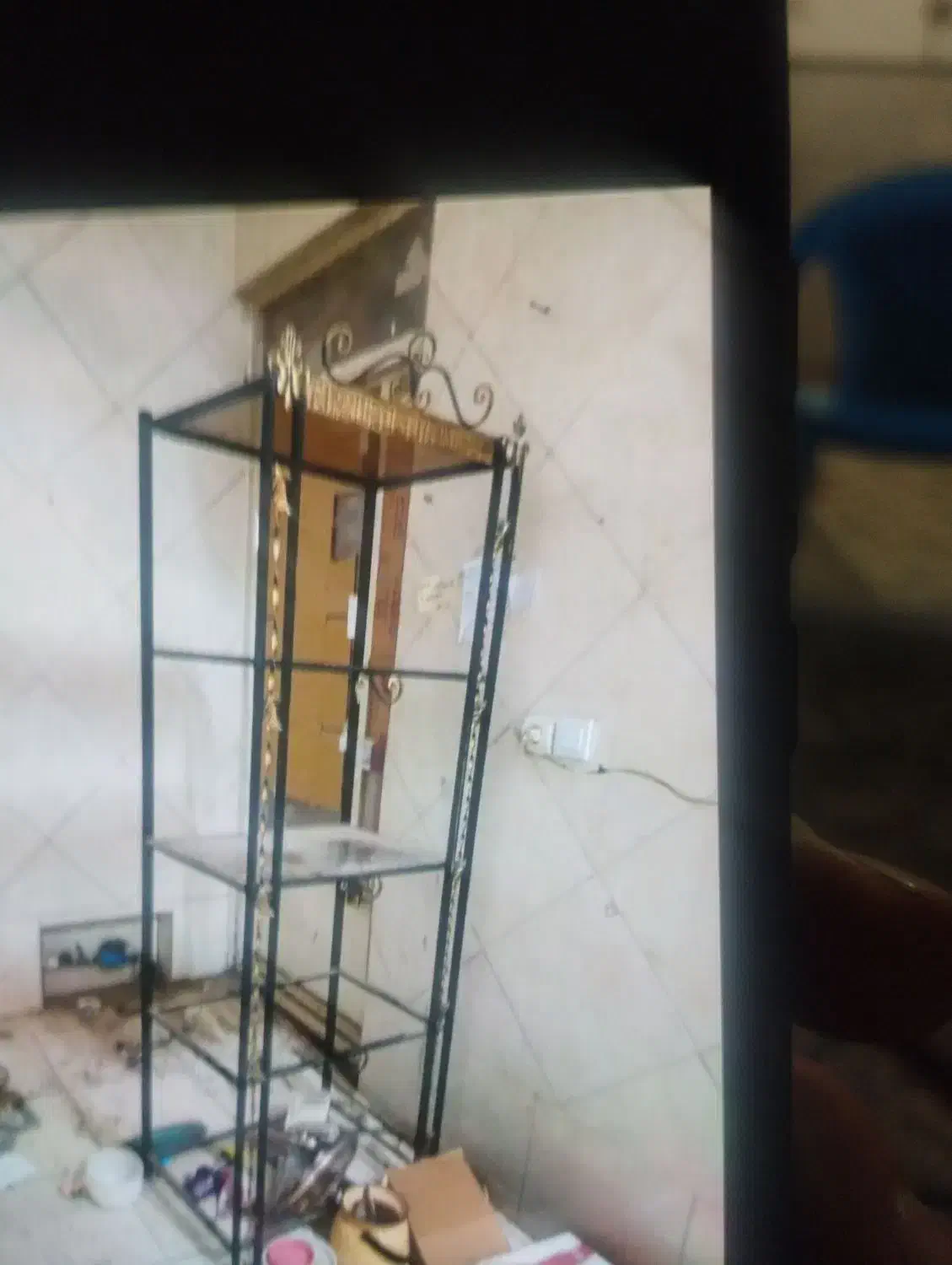 قفسه فرفوژه پنج طبقه|کتابخانه، شلف، قفسههای دیواری|قم, قلعه کامکار|دیوار