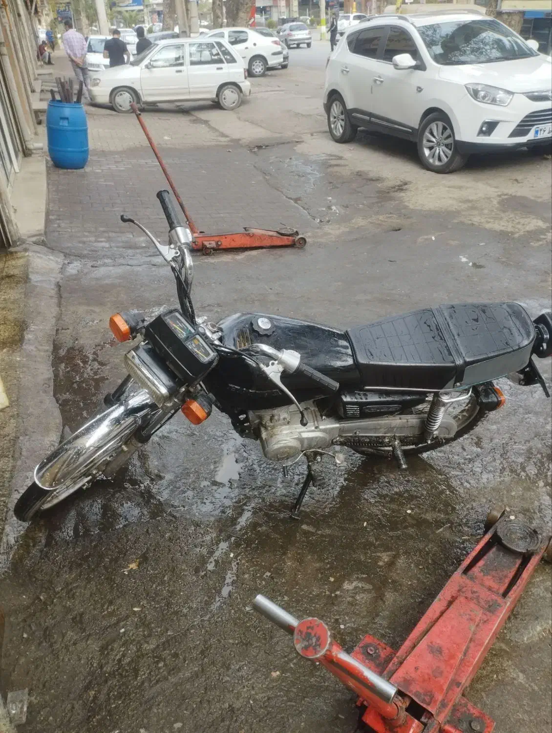 دو موتور مزایده کاوازکی مدل. ۸۳ هندامدل ۸۶|موتورسیکلت|گرگان, |دیوار