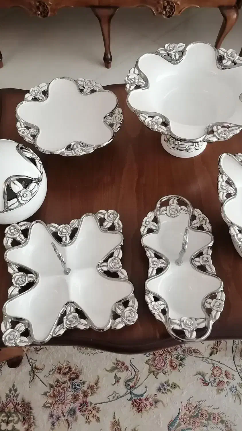 سرویس پذیرایی مخصوص جهیزیه|ظروف سرو و پذیرایی|کاشمر, |دیوار