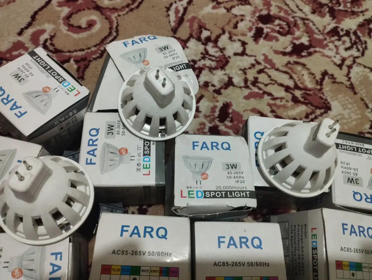 لامپ توکار|لامپ و چراغ|شیراز, شهدای شهرک سعدی|دیوار