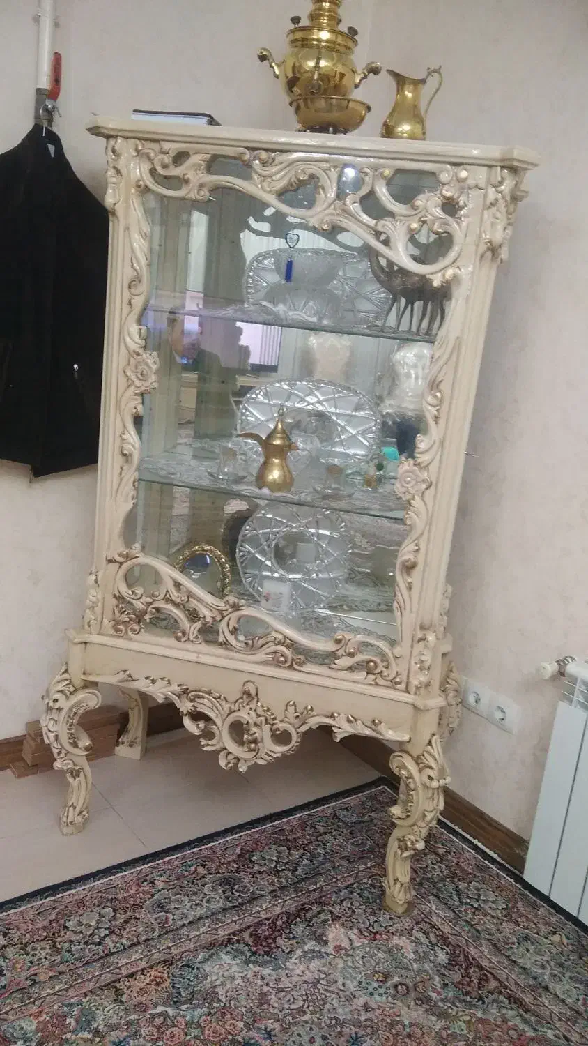 بوفه چوبی|بوفه، ویترین، کنسول|همدان, |دیوار