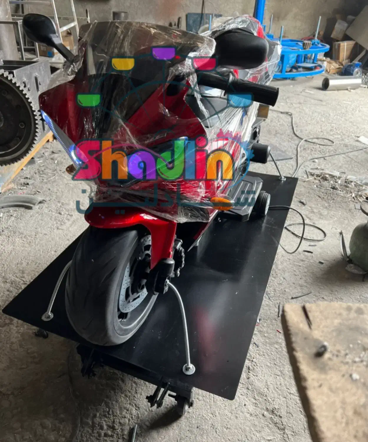 تکان دهنده موتور/سایزبزرگ/خانه کودک،مهد/شادلین|اسباببازی|اصفهان, قلعه طبره|دیوار