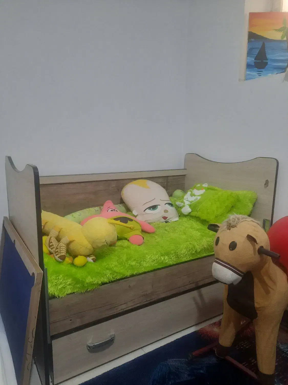 تخت کودک|تخت و صندلی بچه|اصفهان, شاهد|دیوار