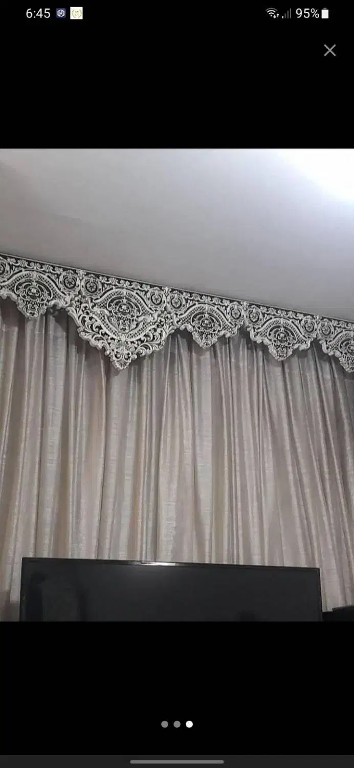 پرده|پرده، رانر، رومیزی|شهر ری, دولتآباد|دیوار