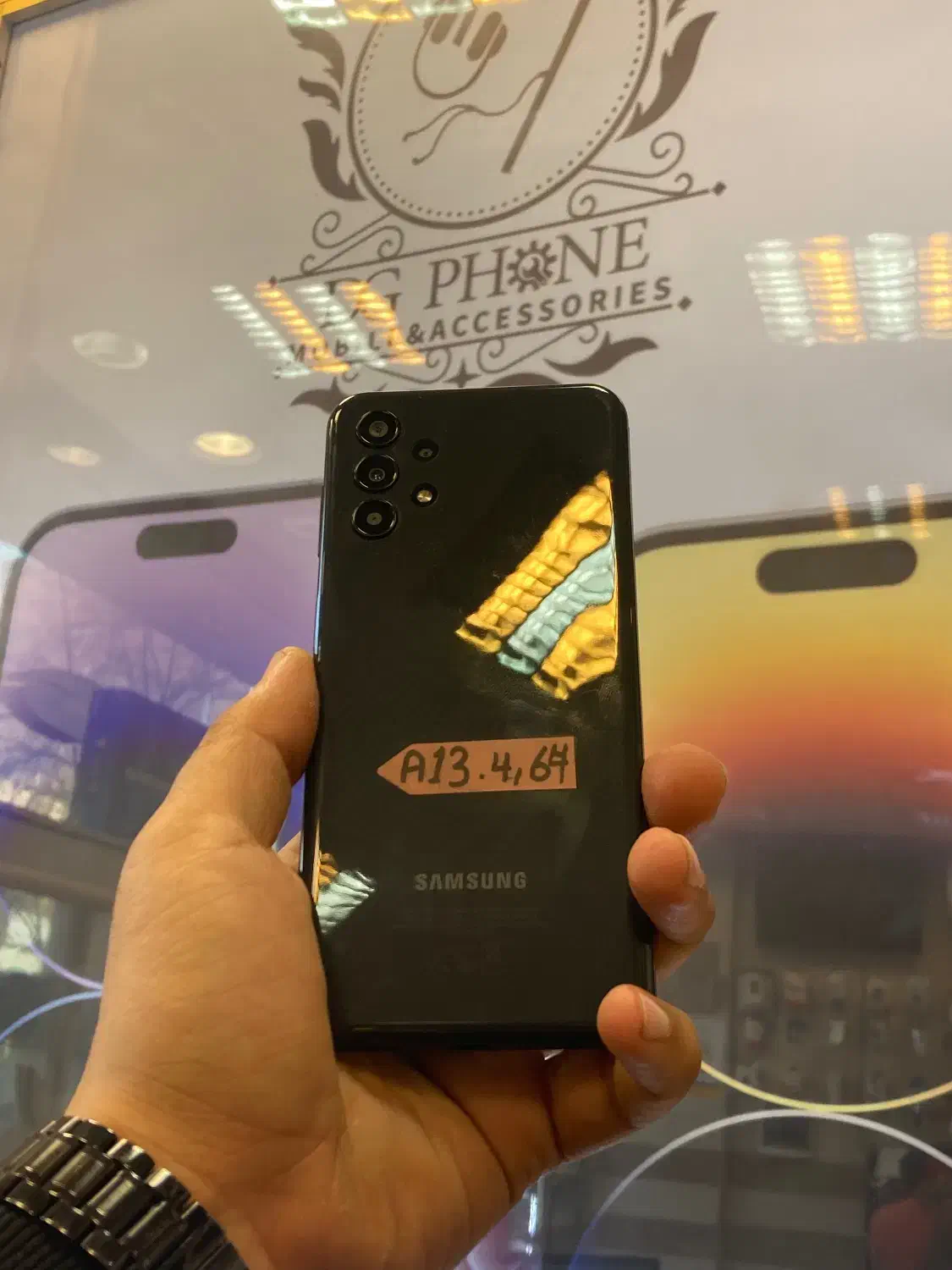 samsung A13 space gray|موبایل|تبریز, |دیوار